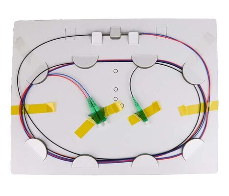 Diviseur PLC à fibre optique conforme à Telcordia GR1209, personnalisation sur demande, idéal pour les applications de réseau optique et la distribution